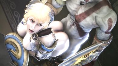 Busty Sophitia's Anal Invasion