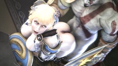 Busty Sophitia's Anal Invasion