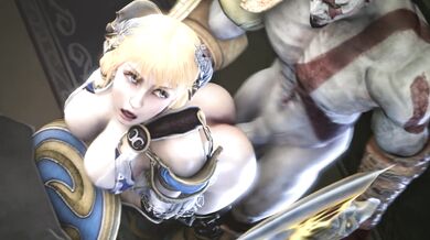 Busty Sophitia's Anal Invasion
