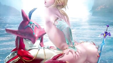 Furious Fucking: Link and Prince Sidon's Wild Cowboy Ride