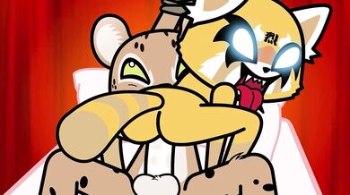 Tentacle Gangbang for the Office Lady: Retsuko's First Anal Experience