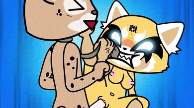 Tentacle Gangbang for the Office Lady: Retsuko's First Anal Experience