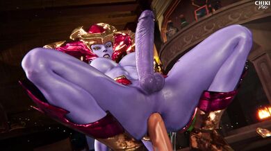 Shyvana's Futanari Adventures with a Giant Dildo