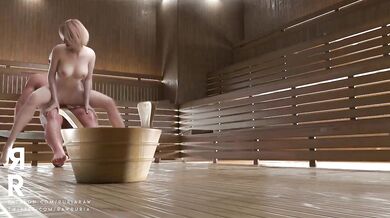 Ashley's After-Saving Sauna Session [RuriaRaw]