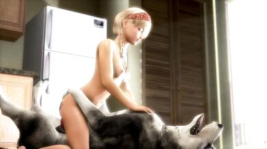 Busty Brunette Beauty Dani1b Takes on More Than One Cock in 'Noname55'