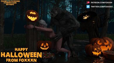 Ciri's Spooky Halloween Fuck Fest