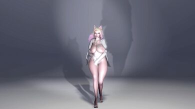 VirtAMate - Ahri's Name Is Screamed During Sex in Fixed Camera Angle