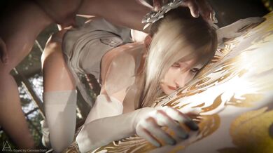 Tied up and teased: Aranea's rough sex honeymoon [FFXIVInitialA].