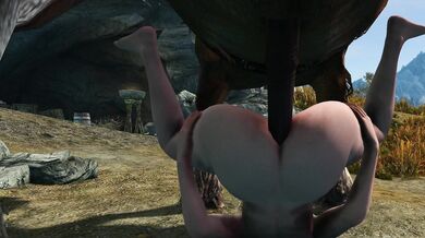 Mature Slut Gets Pegged by a Majestic Stallion