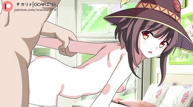 Nerdy Megumin Gets Fucked by the Biggest Cock in Town [Ocarina]