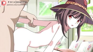 Nerdy Megumin Gets Fucked by the Biggest Cock in Town [Ocarina]