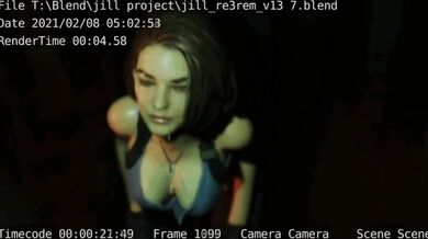 Jill's Wet and Messy Nasty with Nemesis in Hentai Action!