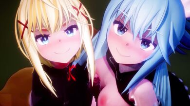 [4K] Konosuba Rainy Bonus Time!