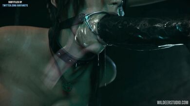 Hot busty Lara fucked hard and leaked x-ray vision!