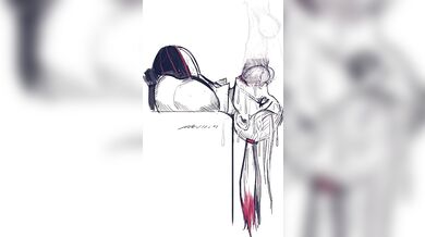 Harley Quinn's Jizz-Swallowing Orgy