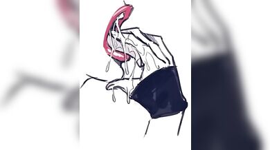 Harley Quinn's Jizz-Swallowing Orgy