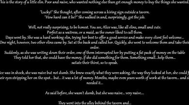 - Elin's Depravity: A Tale of Lust and Betrayal
- Elin's Corrupt Desires: The Debauchery of Eshu_ChanSource: https://twitter.com/eshu_chan/status/1166899587837235200- Elin's Corrupt Desires: The Debauchery of Eshu_Chan