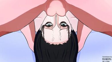 Deepthroated Nico Robin (One Piece)
