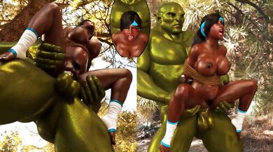 Orcalicious Sexcapades with Captivating Woodland Beauties