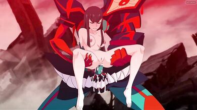 Rapefucking Rampage: Satsuki's Sister Ryuko Goes Berzerk!