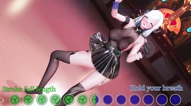 [Jizz Master] (Handjob Simulator) Abra-cadabra - [Pornstar] Shrinkwank / [Porn Game] Genshin Impact
