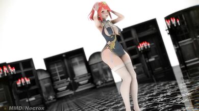 Fatty Sirius Goes Wild in Xenoblade Chronicles with Pyra's Twerkable Booty