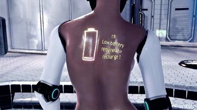 A Sneak Peek of the Futanari Cyborg's Passionate Encounters