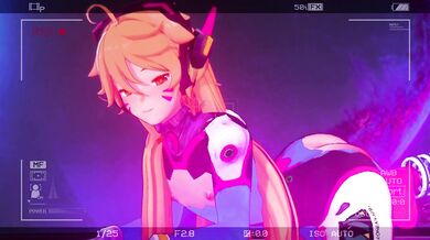 Aether-infused D.va's Debauchery in Genshin Impact
