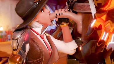 Busty Ashe Takes on a Monstrous Dick in a Mind-blowing Blowjob - texelnaut