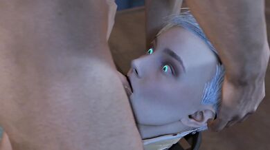 Frosty's Creamy Hot Cum Shot in Her Mouth