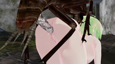 Gargantuan-breasted Gumi Encounters Cockroach Pests in Debauched [Hentai]