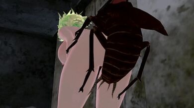 Gargantuan-breasted Gumi Encounters Cockroach Pests in Debauched [Hentai]