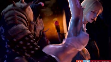 Soul Calibur's Sophitia Alexandra in a Hardcore Fucking Session