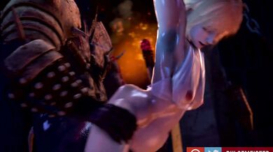 Soul Calibur's Sophitia Alexandra in a Hardcore Fucking Session