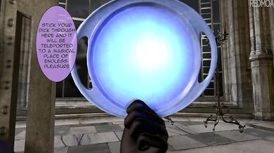 Elizabeth's Gloryhole Reflection