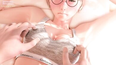 Unleashed Lust: Amelia's Tight Sport Bra