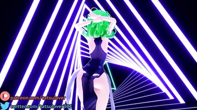 Bunny Bots Battle with Tatsumaki in a R-18 MMD Hentai Porn Adventure 'Clutch'
