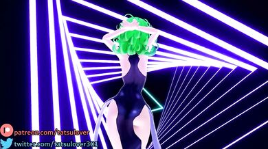 Bunny Bots Battle with Tatsumaki in a R-18 MMD Hentai Porn Adventure 'Clutch'