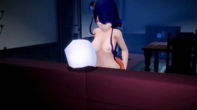 Raiden Ei Gets Lucky with Kotarou3990's Romantic Sex