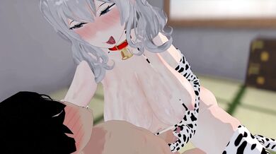 Cowgirl Kashima's Steamy Handjob & Naughty Kiss in the Barn