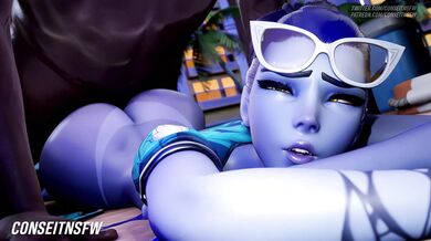 [4K] Widowmaker's Wild Night of Debauchery [Blacked][NSFW]