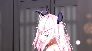 Addicted to Iyo's Juicy Booty in [A]ddiction MMD Hentai Video