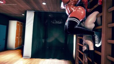 Wall Bar Bouncing [LuckyLynx] is a private gym workout gone wrong, resulting in an intense and explicit orgy with the sexy fitness instructor.