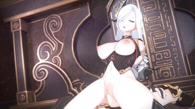 Aether and Shenhe: A Forbidden Love Story