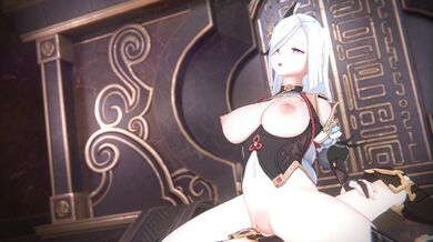 Aether and Shenhe: A Forbidden Love Story