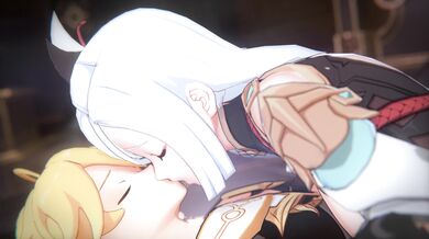 Aether and Shenhe: A Forbidden Love Story