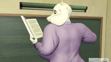 Venus is a student in Toriel's classroom. Will she be able to resist her teacher's advances or will she succumb to her desires and engage in a passionate affair with her?