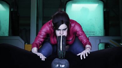 Claire's Ravaged Throat Gets Reamed by Monster Cock in 4K Quality