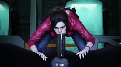 Claire's Ravaged Throat Gets Reamed by Monster Cock in 4K Quality