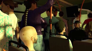 Busting Blue Nuts on Public Transit